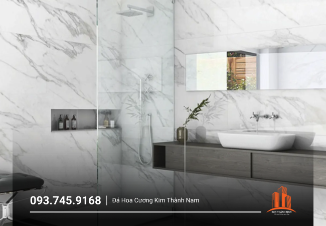 Thi công ốp đá phòng tắm tại Bình Dương - PT002