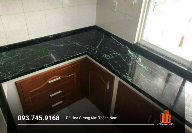 Thi công ốp đá bàn bếp tại Bình Dương - BB002