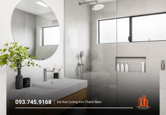 Thi công ốp đá phòng tắm tại Bình Dương - PT004