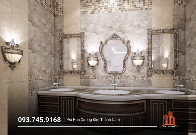 Thi công ốp đá phòng tắm tại Bình Dương - PT008