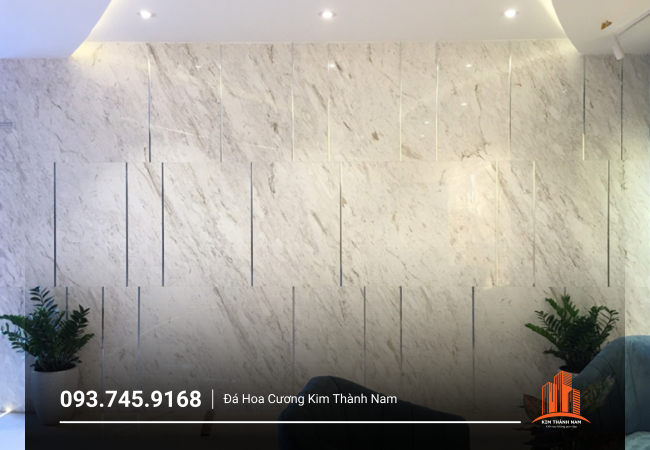 Thi công ốp đá phòng khách tại Bình Dương - PK008