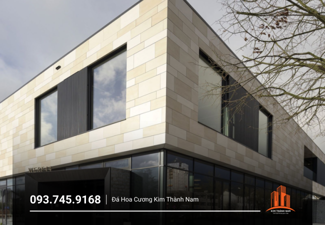 Thi công ốp đá mặt tiền tại Bình Dương - ĐMT005