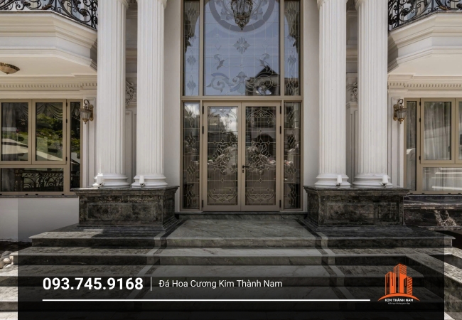 Thi công ốp đá mặt tiền tại Bình Dương - ĐMT002