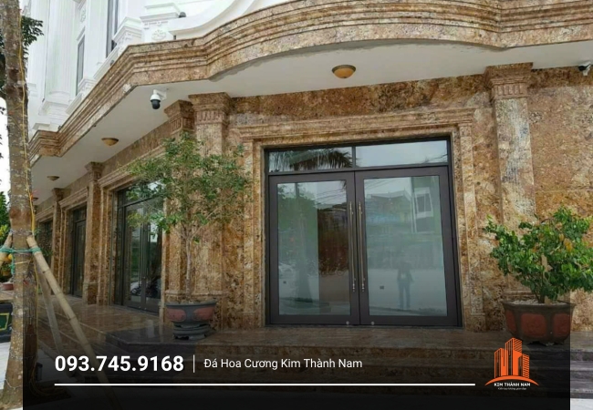 Thi công ốp đá mặt tiền tại Bình Dương - ĐMT004