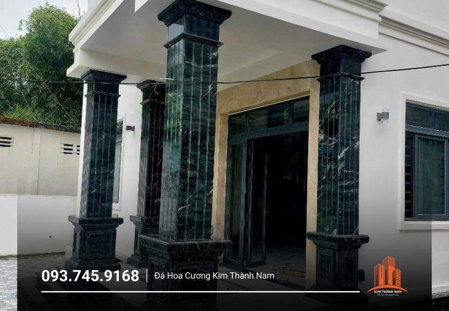 Thi công ốp đá cột tại Bình Dương - CT001