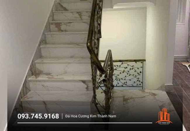 Thi công ốp đá cầu thang tại Bình Dương - CT008