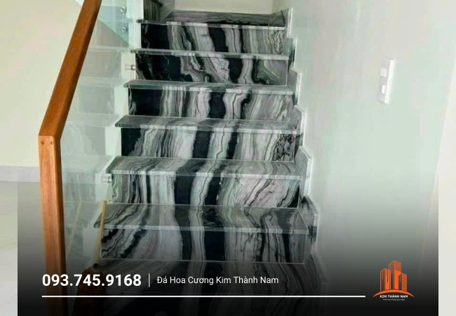 Thi công ốp đá cầu thang tại Bình Dương - CT009