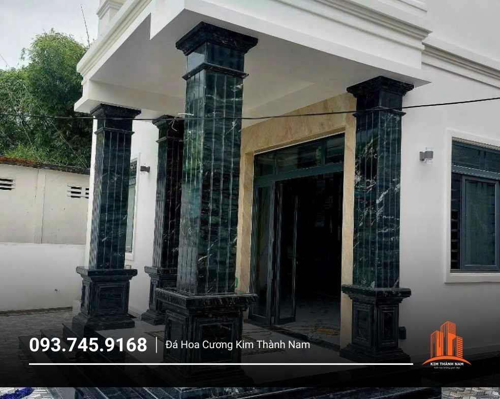 Thi công ốp đá cột tại Bình Dương - CT001