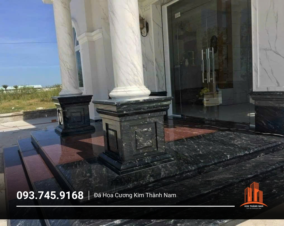 Thi công ốp đá cột tại Bình Dương - CT003