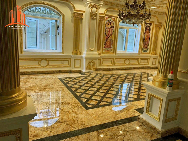 Thi công lát đá nền tại Bình Dương