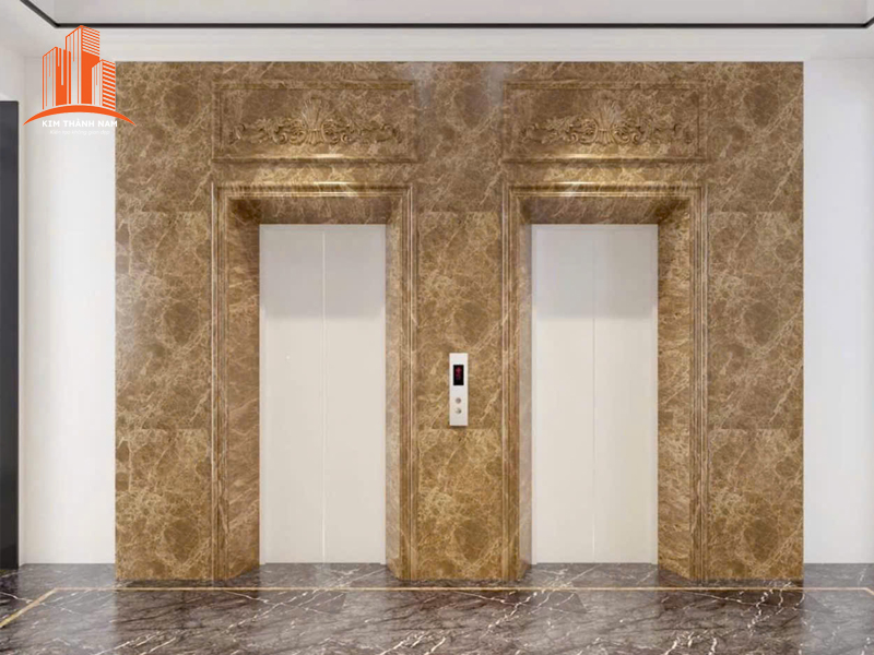 Thi công ốp đá thang máy tại Bình Dương