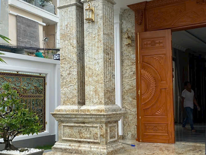 BẢNG BÁO GIÁ THI CÔNG ỐP ĐÁ CỘT TẠI BÌNH DƯƠNG