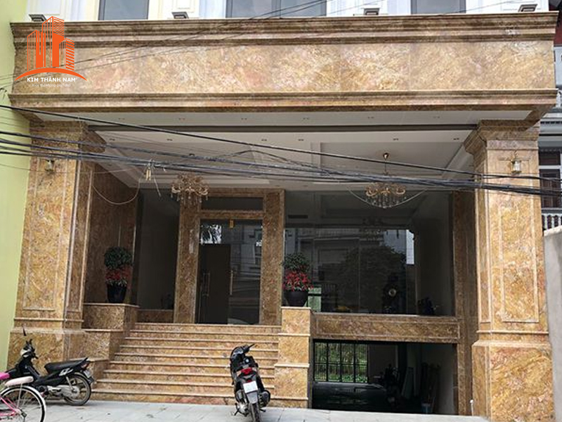 QUY TRÌNH THI CÔNG ỐP ĐÁ MẶT TIỀN TẠI KIM THÀNH NAM