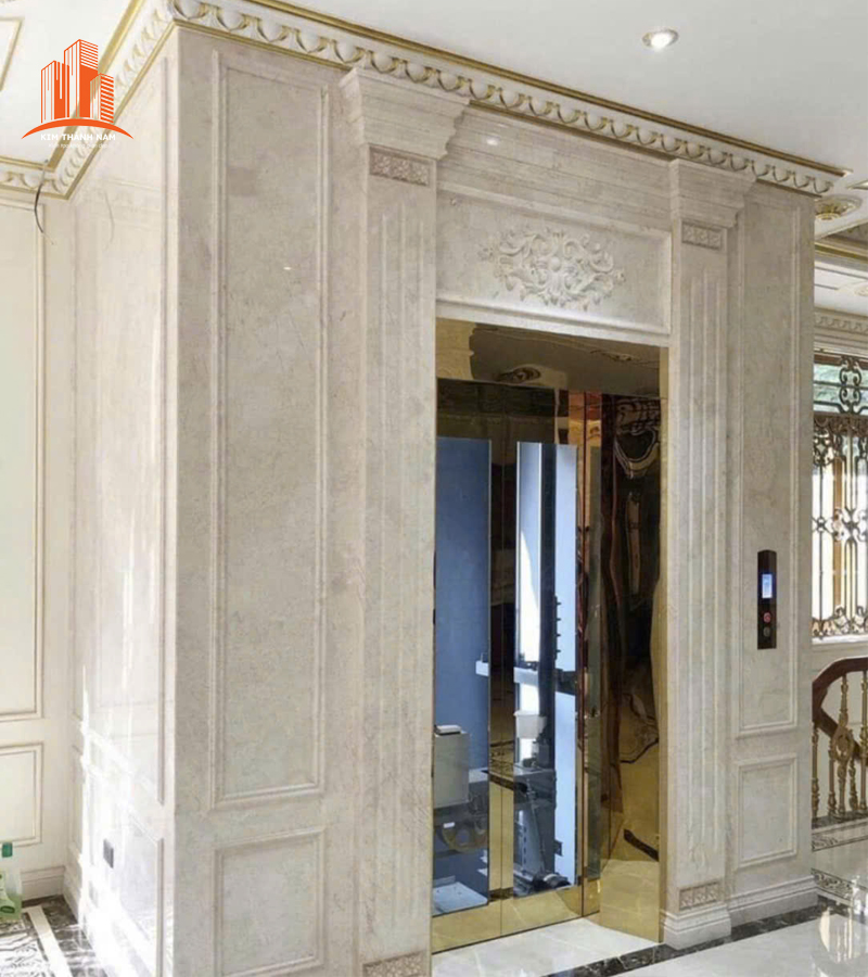 QUY TRÌNH THI CÔNG ỐP ĐÁ THANG MÁY TẠI KIM THÀNH NAM